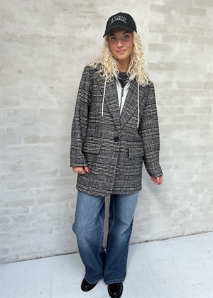 Hoodie blazer jakke Black W.Jet Stream Copenhagen Muse 